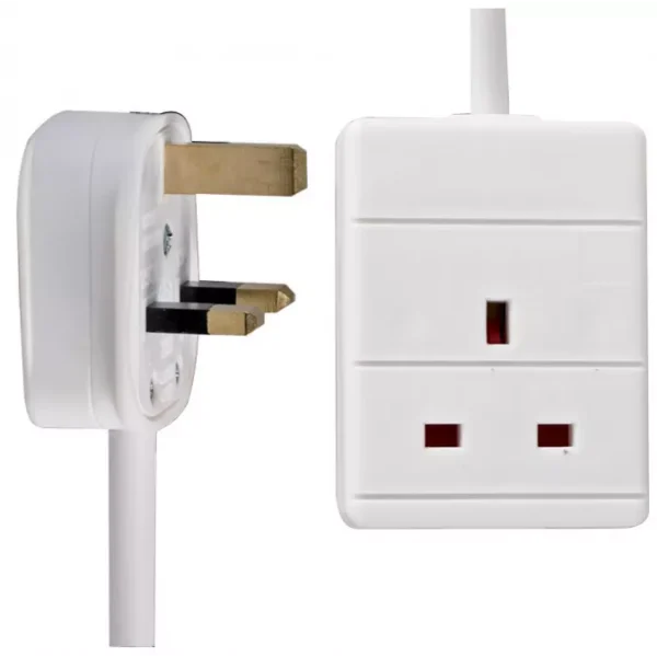 1 Gang Way 5m Metre 13A Mains Power Extension Socket