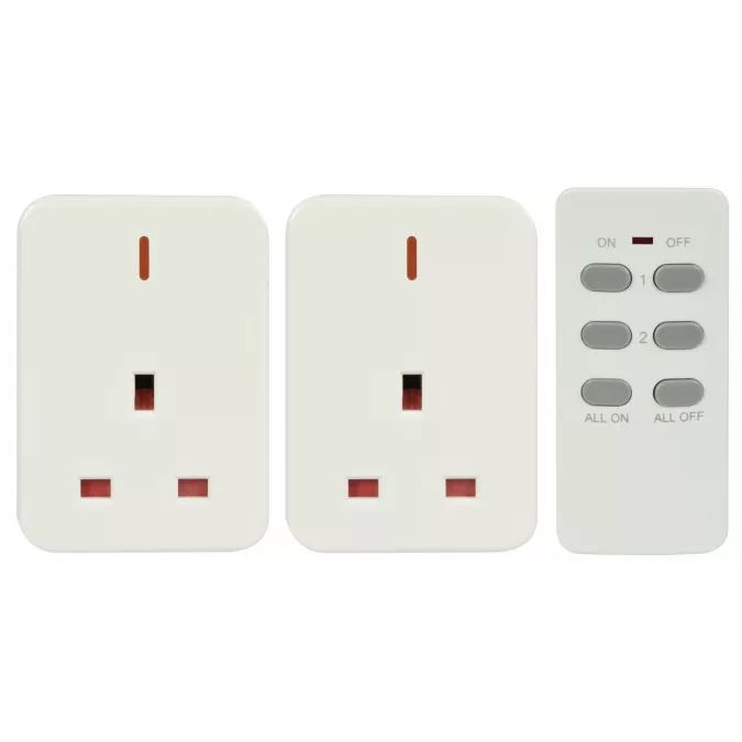 Remote Control Sockets - Box of 3 - Solon Security Age UK